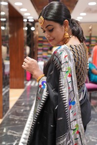 Poorna Saree Stills